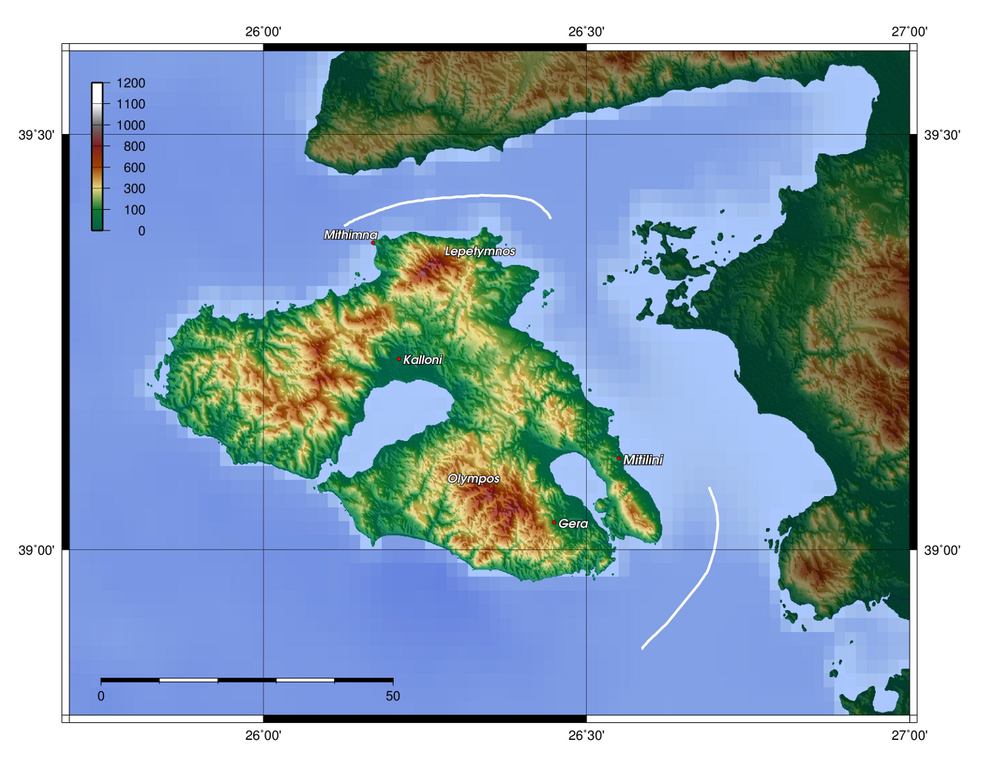 Greckie wyspy na Morzu Egejskim